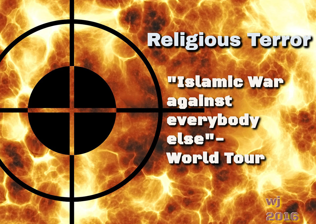 Islamic War on Everybody Else Tour - pelzblog