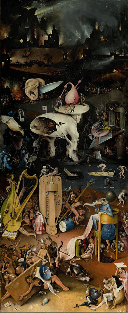 Hieronymus Bosch - Triptykon - Der Garten der Lüste - Hölle